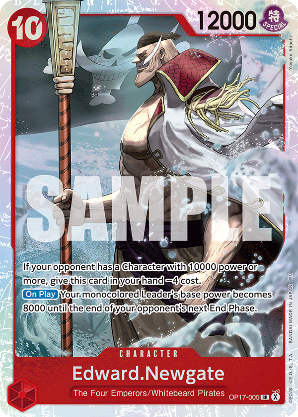 OP17-005 | SR | CHARACTER Edward.Newgate
