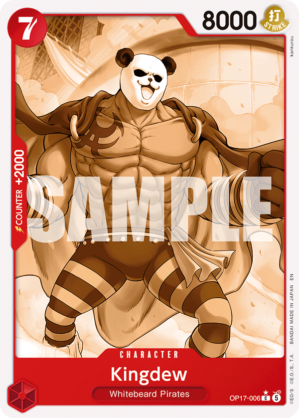 OP17-006 | C | CHARACTER Kingdew (Pandaman)