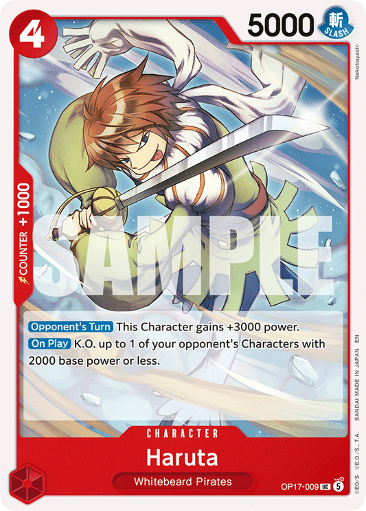 OP17-009 | UC | CHARACTER Haruta