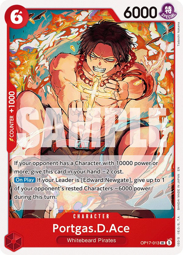 OP17-013 | UC | CHARACTER Portgas.D.Ace