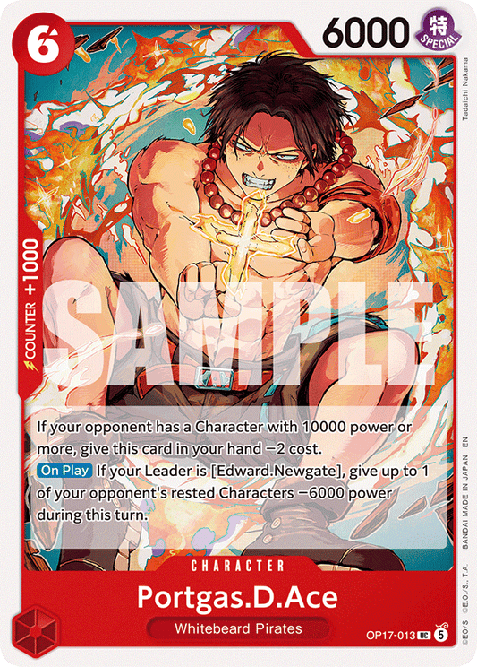OP17-013 | UC | CHARACTER Portgas.D.Ace