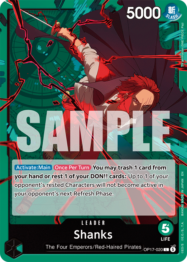 OP17-020 | L | LEADER Shanks