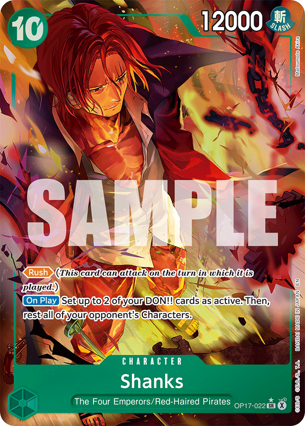 OP17-022 | SR | CHARACTER Shanks (Alternate Art)