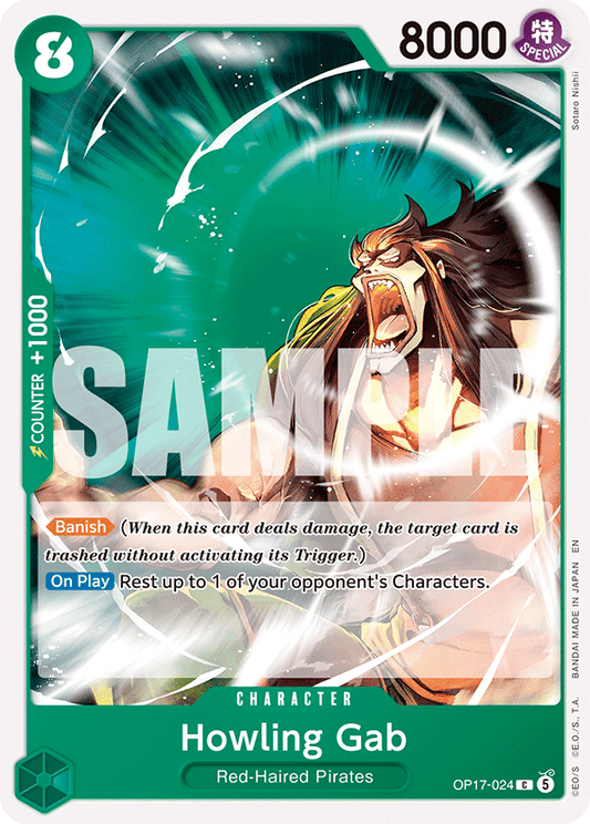 OP17-024 | C | CHARACTER Howling Gab