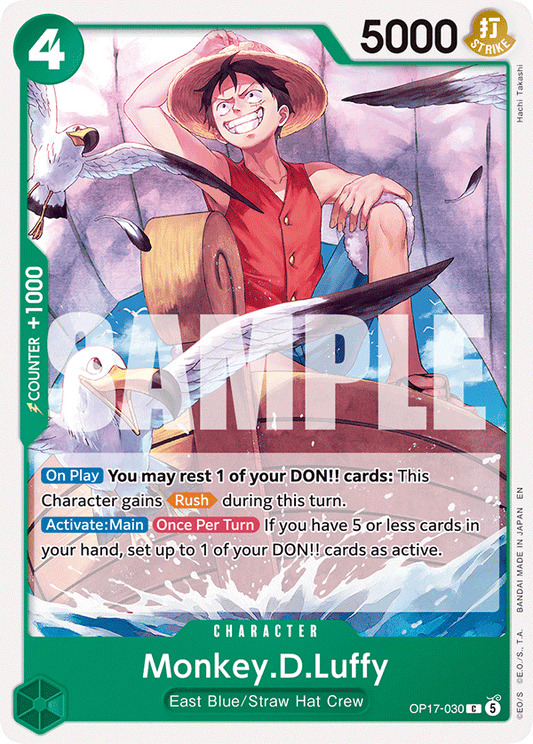 OP17-030 | C | CHARACTER Monkey.D.Luffy