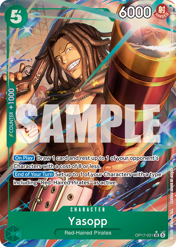 OP17-031 | SR | CHARACTER Yasopp (Alternate Art)