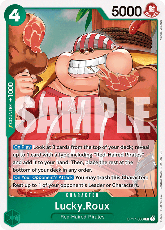 OP17-033 | R | CHARACTER Lucky.Roux