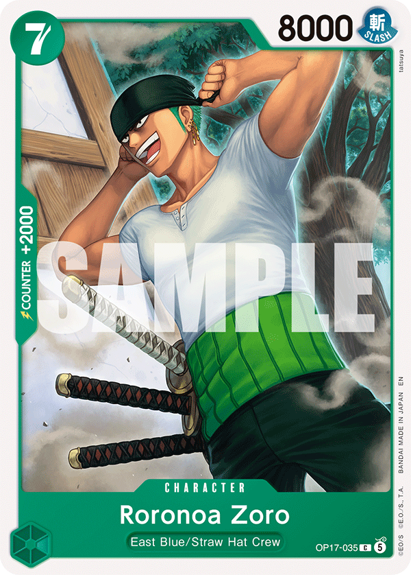 OP17-035 | C | CHARACTER Roronoa Zoro