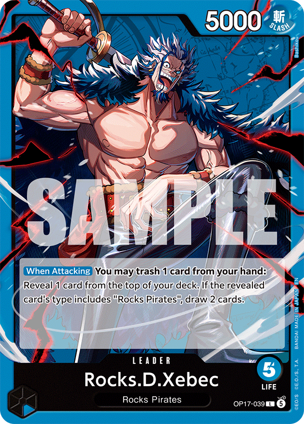 OP17-039 | L | LEADER Rocks.D.Xebec