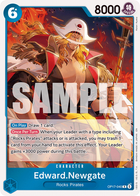 OP17-040 | R | CHARACTER Edward.Newgate