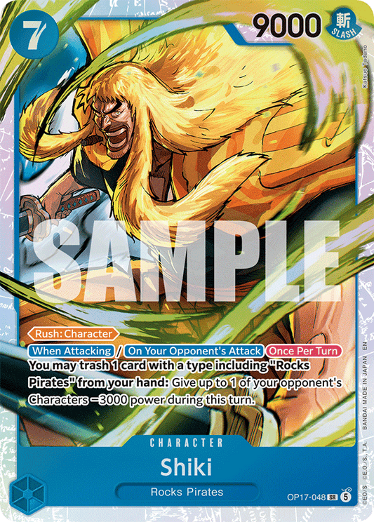 OP17-048 | SR | CHARACTER Shiki