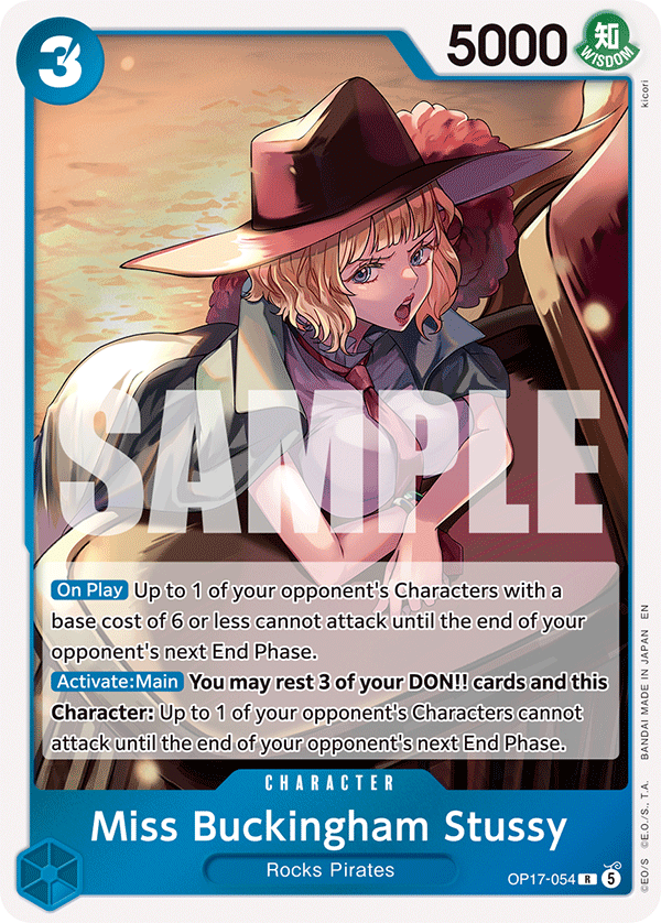 OP17-054 | R | CHARACTER Miss Buckingham Stussy