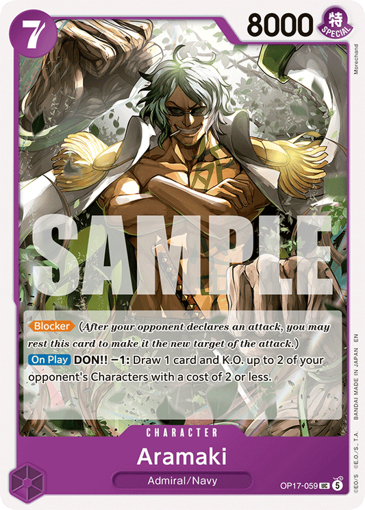 OP17-059 | UC | CHARACTER Aramaki