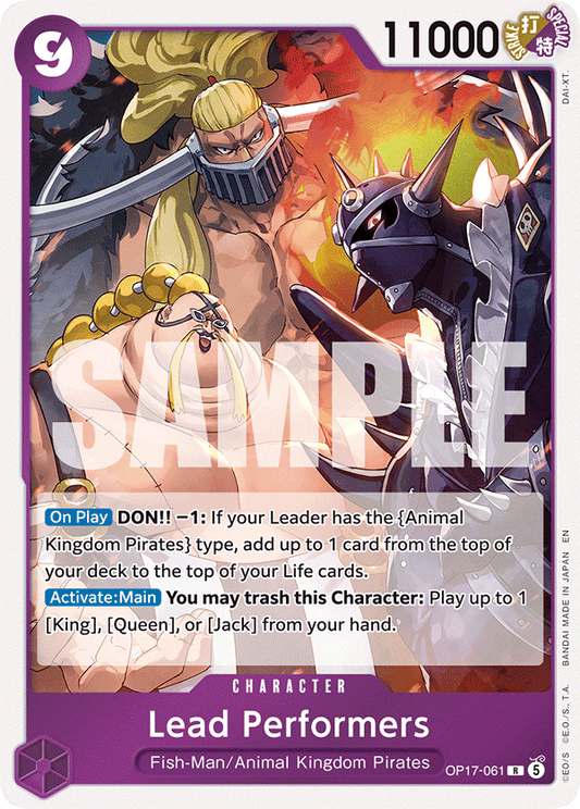 OP17-061 | R | CHARACTER Lead Performers