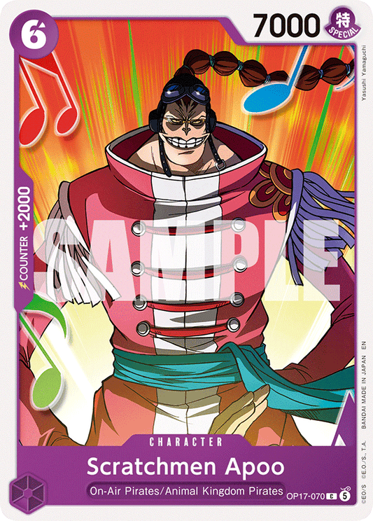OP17-070 | C | CHARACTER Scratchmen Apoo