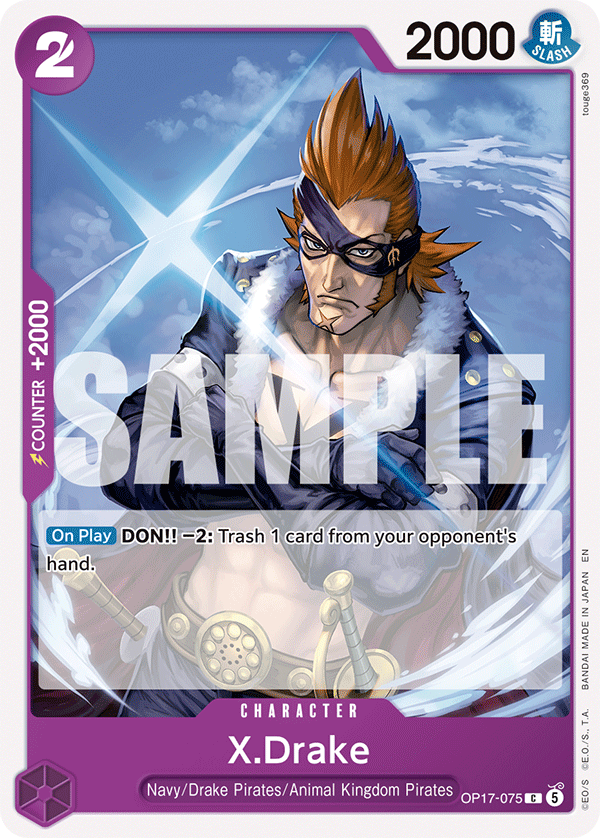OP17-075 | C | CHARACTER X.Drake