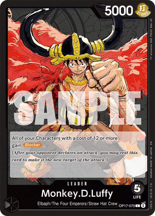 OP17-079 | L | LEADER Monkey.D.Luffy
