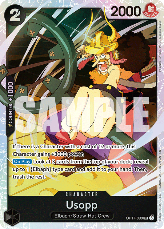 OP17-080 | SR | CHARACTER Usopp