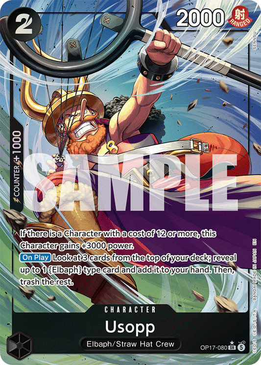 OP17-080 | SR | CHARACTER Usopp (Alternate Art)