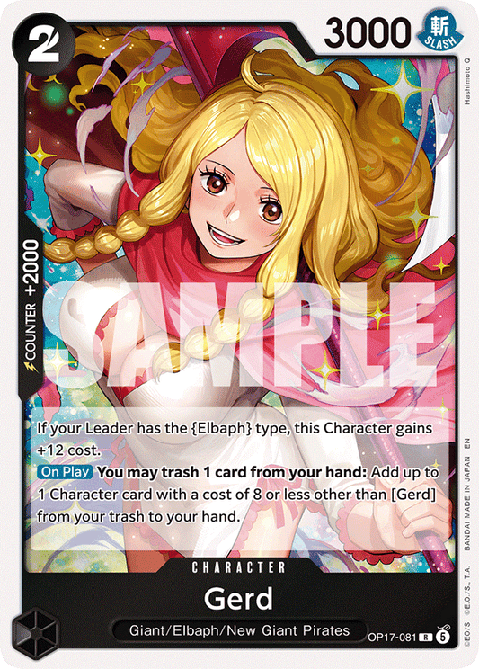 OP17-081 | R | CHARACTER Gerd