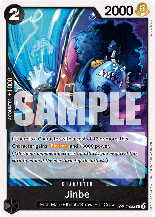 OP17-083 | C | CHARACTER Jinbe