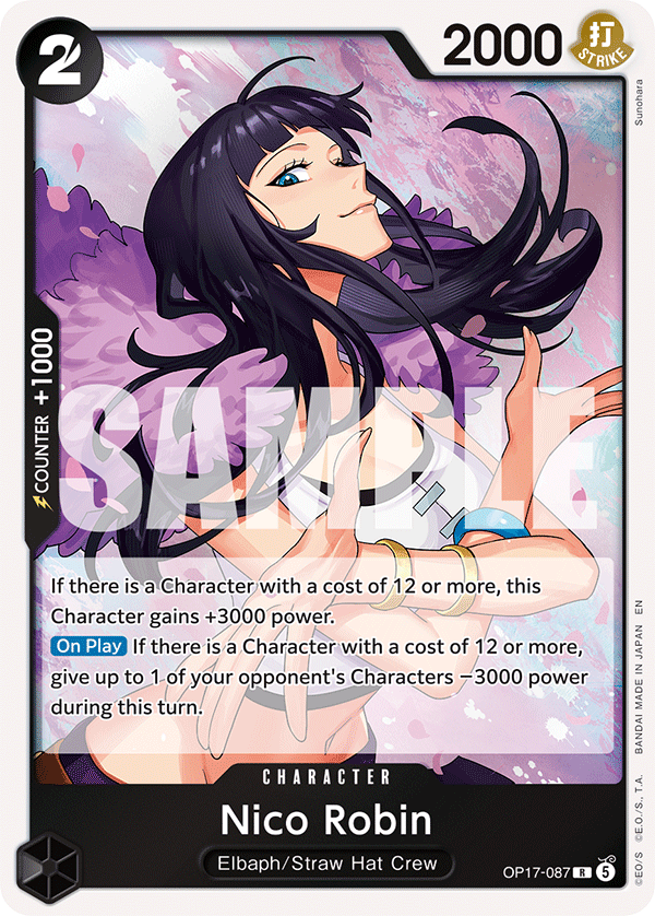 OP17-087 | R | CHARACTER Nico Robin