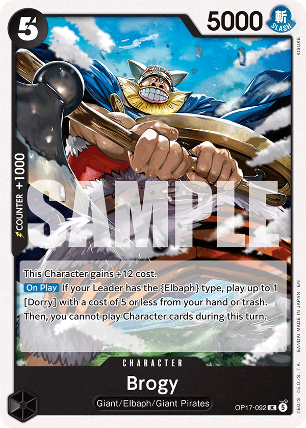 OP17-092 | UC | CHARACTER Brogy