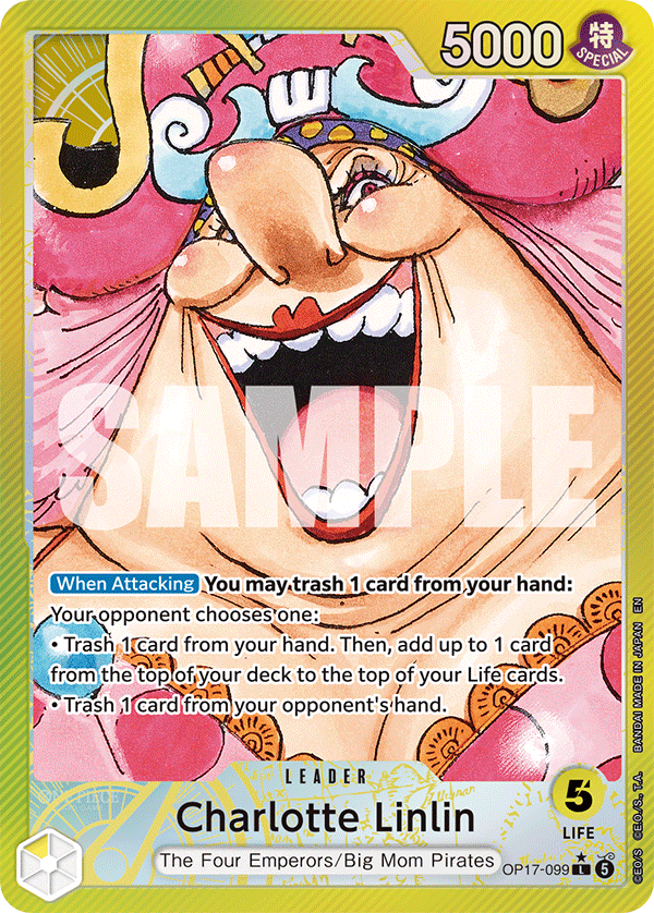 OP17-099 | L | LEADER Charlotte Linlin (Alternate Art)