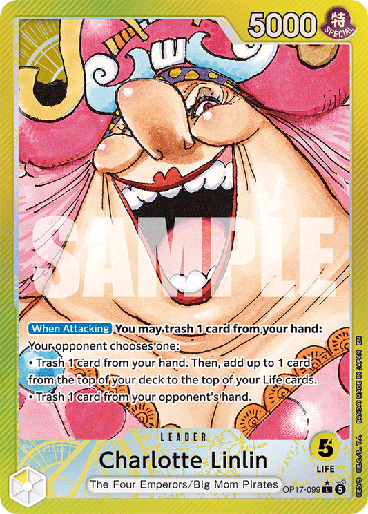 OP17-099 | L | LEADER Charlotte Linlin (Alternate Art)