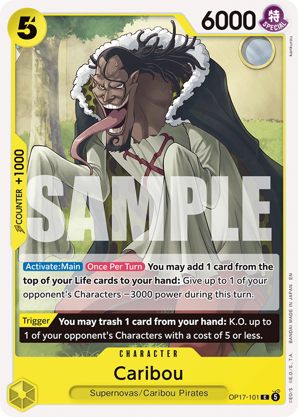 OP17-101 | C | CHARACTER Caribou