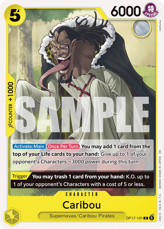 OP17-101 | C | CHARACTER Caribou
