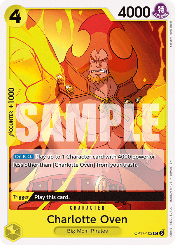 OP17-102 | UC | CHARACTER Charlotte Oven
