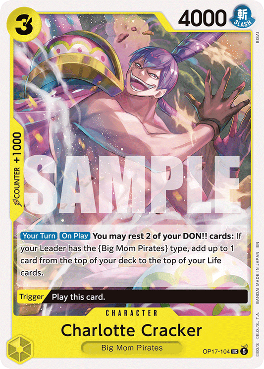 OP17-104 | UC | CHARACTER Charlotte Cracker