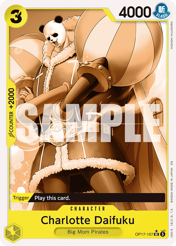 OP17-107 | UC | CHARACTER Charlotte Daifuku (Pandaman)