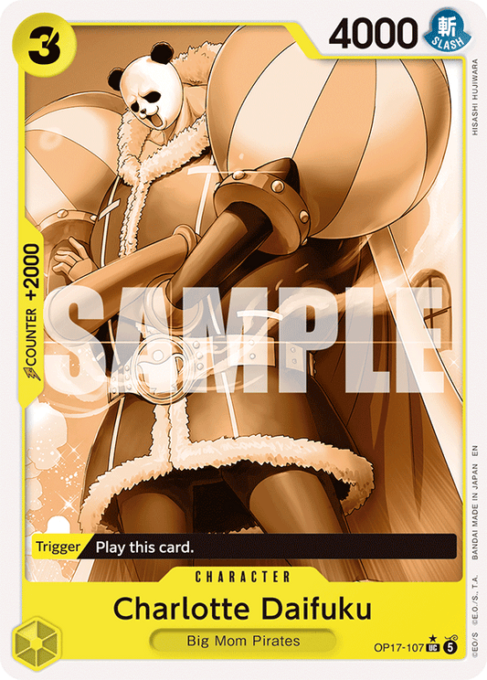 OP17-107 | UC | CHARACTER Charlotte Daifuku (Pandaman)