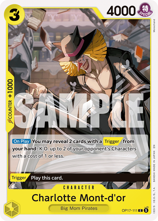 OP17-111 | C | CHARACTER Charlotte Mont-d'or