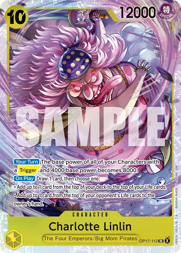 OP17-112 | SR | CHARACTER Charlotte Linlin