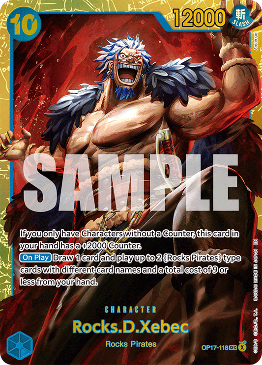 OP17-118 | SEC | CHARACTER Rocks.D.Xebec