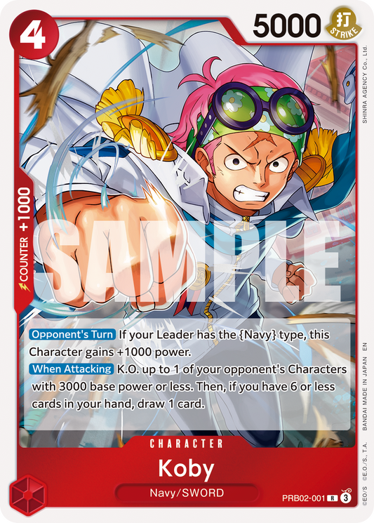 PRB02-001 | R | CHARACTER Koby