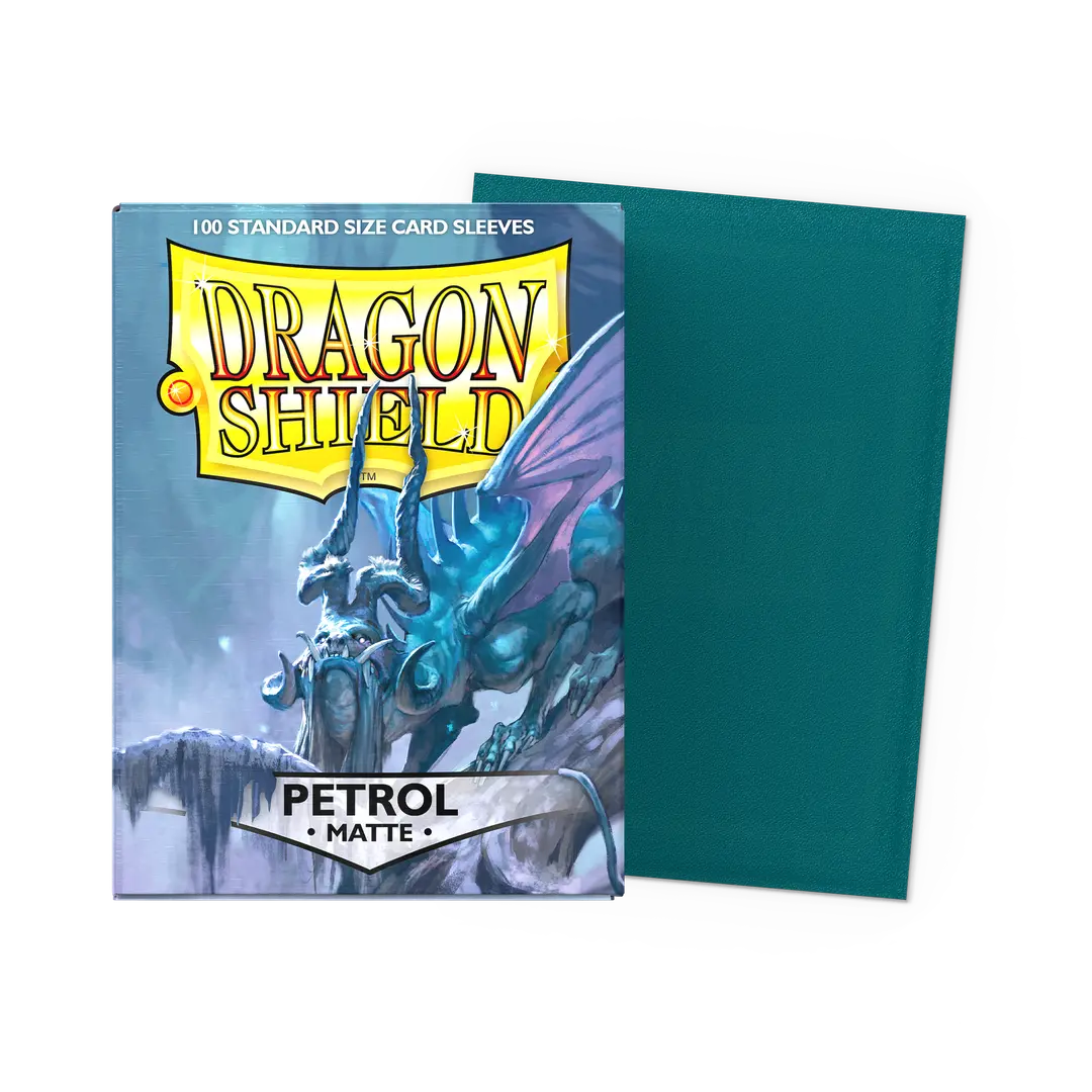 Dragon Shield Matte Sleeves: Petrol