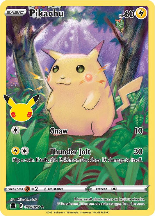 Pikachu - Celebrations - Lightly Played