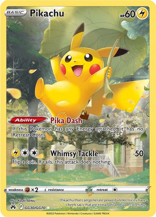 Pikachu (CRZ:GG) - Lightly Played