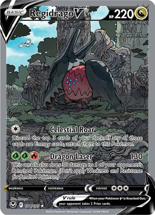 Regidrago V (Alternate Full Art) - Lightly Played