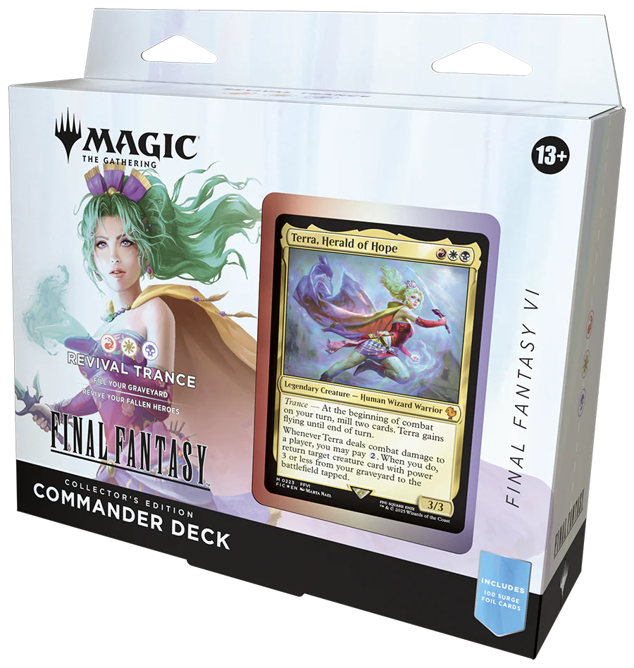 FINAL FANTASY Commander Deck - FINAL FANTASY VI Revival Trance - Commander: FINAL FANTASY (FIC) - Collector