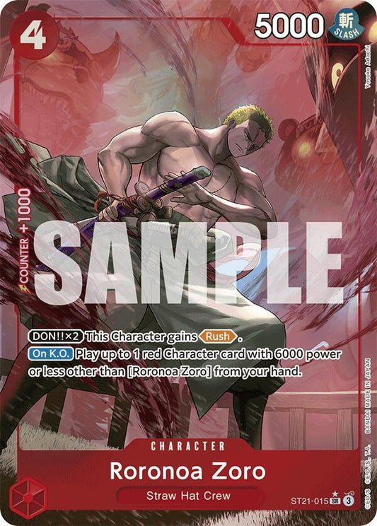 ST21-015 | SR | CHARACTER Roronoa Zoro