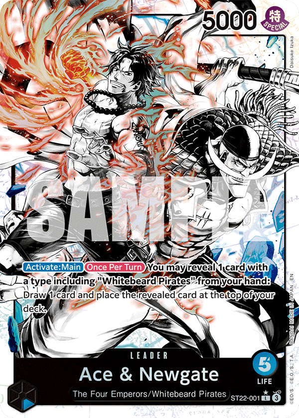 ST22-001 | L | LEADER Ace & Newgate