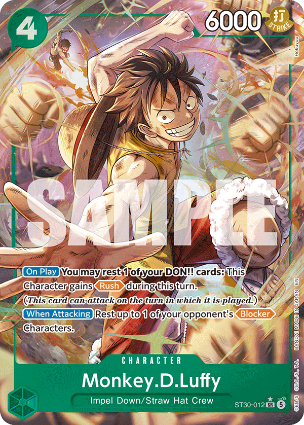 ST30-012 | SR | CHARACTER Monkey.D.Luffy