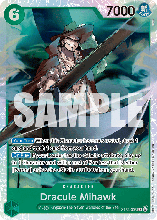 ST32-003 | SR | CHARACTER Dracule Mihawk