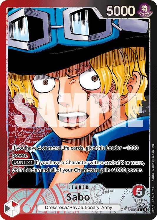 Sabo (004) (Alternate Art) - Lightly Played