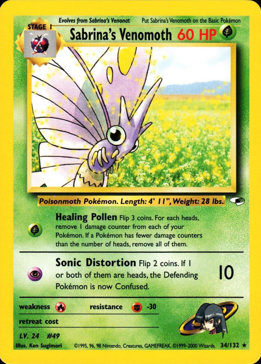 Sabrina's Venomoth - Lightly Played